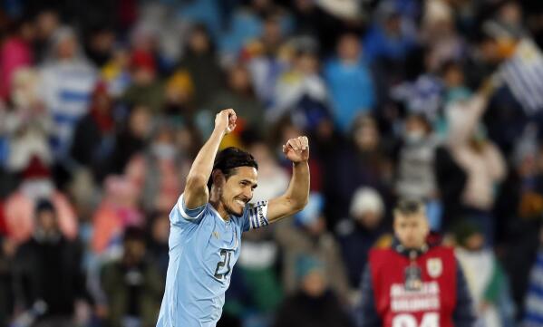 WORLD CUP WATCH Cavani back scoring to boost Uruguay hopes AP News